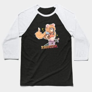 The Bear fighter Baseball T-Shirt